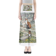 Vixen On The Stile - By Larenard Full Length Maxi Skirt by LaRenard