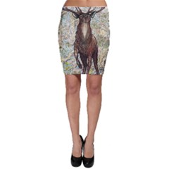 King Of The Forest - By Larenard Bodycon Skirt by LaRenard