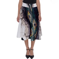 Medusa - Solo - By Larenard Perfect Length Midi Skirt by LaRenard