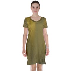 Golden Short Sleeve Nightdress