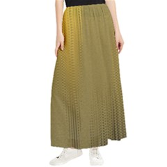 Golden Maxi Chiffon Skirt