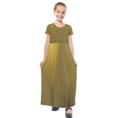 Golden Kids  Short Sleeve Maxi Dress