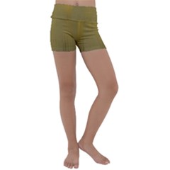 Golden Kids  Lightweight Velour Yoga Shorts