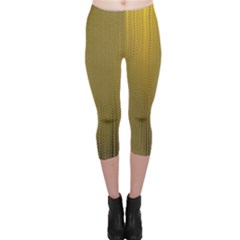 Golden Capri Leggings 