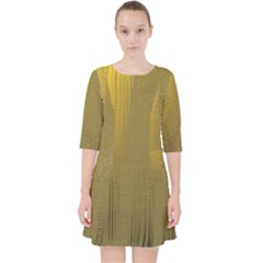 Golden Pocket Dress