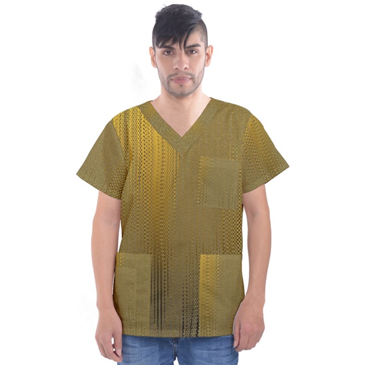 Golden Men s V-Neck Scrub Top