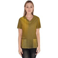 Golden Women s V-neck Scrub Top