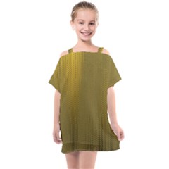 Golden Kids  One Piece Chiffon Dress