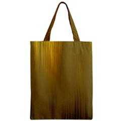 Golden Zipper Classic Tote Bag