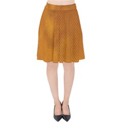 Golden Slumber Velvet High Waist Skirt by impacteesstreetweargold