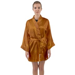 Golden Slumber Long Sleeve Satin Kimono by impacteesstreetweargold