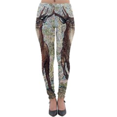 King Of The Forest - By Larenard Lightweight Velour Leggings by LaRenard