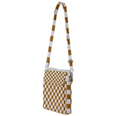 Checkerboard Gold Multi Function Travel Bag by impacteesstreetweargold