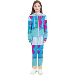 Illustrations Fish Sea Summer Colorful Rainbow Kids  Tracksuit by HermanTelo