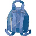 Online Woman Beauty Blue Travel Backpacks View2