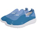 Online Woman Beauty Blue Kids  Slip On Sneakers View2