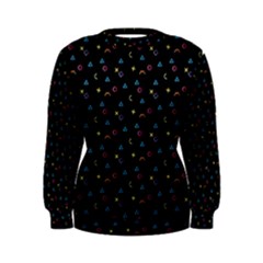 Abstract Texture Women s Sweatshirt