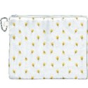 Bright Rose Motif Print Pattern Canvas Cosmetic Bag (XXXL) View1