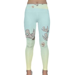 Peace Doves - By Larenard Classic Yoga Leggings by LaRenard