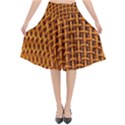 Golden 6 Flared Midi Skirt View1