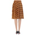 Golden 6 Flared Midi Skirt View2