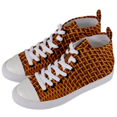 Golden 6 Women s Mid-top Canvas Sneakers by impacteesstreetweargold