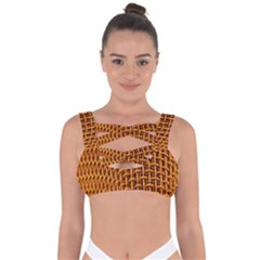 Golden 6 Bandaged Up Bikini Top by impacteesstreetweargold