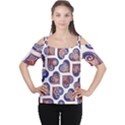 Heart Mandala Cutout Shoulder Tee View1