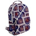 Heart Mandala Flap Pocket Backpack (Large) View2