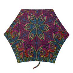 Colorful Boho Pattern Mini Folding Umbrellas by designsbymallika