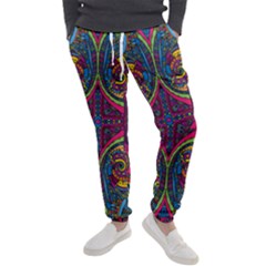 Colorful Boho Pattern Men s Jogger Sweatpants by designsbymallika