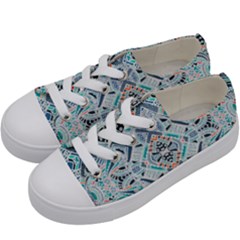 Boho Love 2 Kids  Low Top Canvas Sneakers by designsbymallika