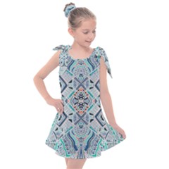 Boho Love 2 Kids  Tie Up Tunic Dress by designsbymallika