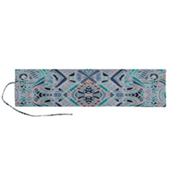 Boho Love 2 Roll Up Canvas Pencil Holder (l) by designsbymallika