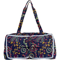 Pretty Baatik Print Multi Function Bag