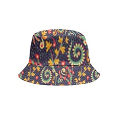 Pretty Baatik Print Inside Out Bucket Hat (Kids)