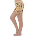 Tribal Love Lightweight Velour Yoga Shorts View2