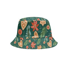 Christmas Pattern 3 Bucket Hat (kids) by designsbymallika