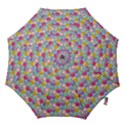 Cute Emoticon Pattern Hook Handle Umbrellas (Small) View1