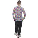 Cute Emoticon Pattern Men s Pique Long Sleeve Tee View2