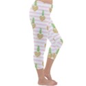 Heart Pineapple Capri Winter Leggings  View3