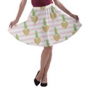 Heart Pineapple A-line Skater Skirt View1