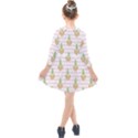 Heart Pineapple Kids  Quarter Sleeve Shirt Dress View2