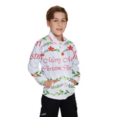 Merry Christmas Kids  Windbreaker by designsbymallika