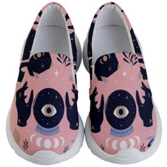 Astrology Kids Lightweight Slip Ons by designsbymallika