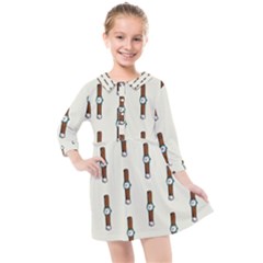 Watch Love Kids  Quarter Sleeve Shirt Dress by designsbymallika