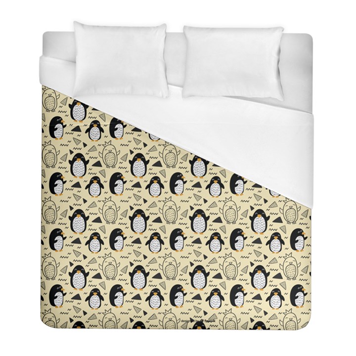 Cute Penguin Love Duvet Cover (Full/ Double Size)