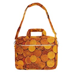 Gold Coins 2 Shoulder Laptop Bag by impacteesstreetweargold