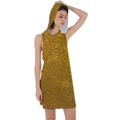 Golden Slumber 2 Racer Back Hoodie Dress by impacteesstreetweargold