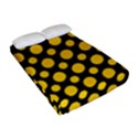 Dot Dots Dotted Yellow Fitted Sheet (Full/ Double Size) View2